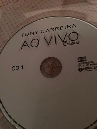 Cds vários do Tony Carreira e um do Angelico