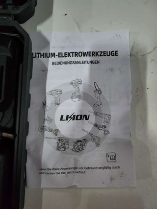 Taladro Atornillador Mellwin 21V con Accesorios