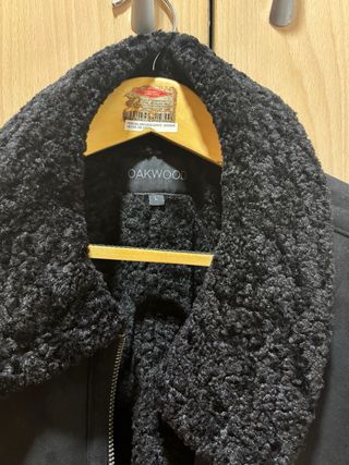 Chaqueta Biker Negra con Forro