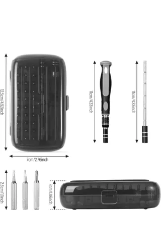 Kit Destornilladores Precisión 32 en 1
