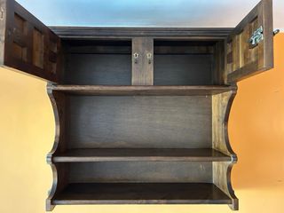 Mueble de pared madera y metal