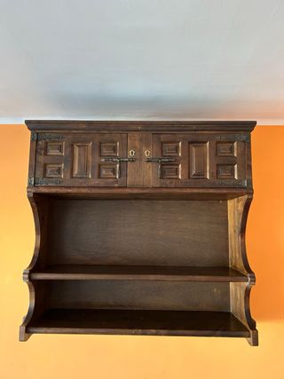 Mueble de pared madera y metal