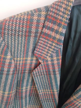 Giacca Tweed Lana Grigio/Rosso Uomo VENEZIA 46