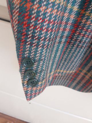 Giacca Tweed Lana Grigio/Rosso Uomo VENEZIA 46