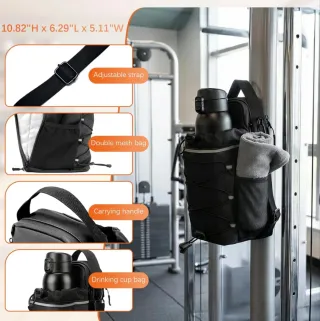 Bolsa Gimnasio Portabotellas XXL Magnética