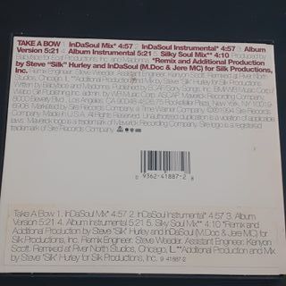 CD Maxi Madonna - Take a Bow - ed. USA