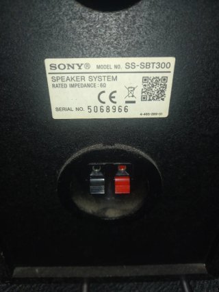 Altavoces Sony Negros