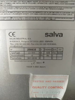 Hornos industriales, Salva, UNOX, BEST FOR wiesheu