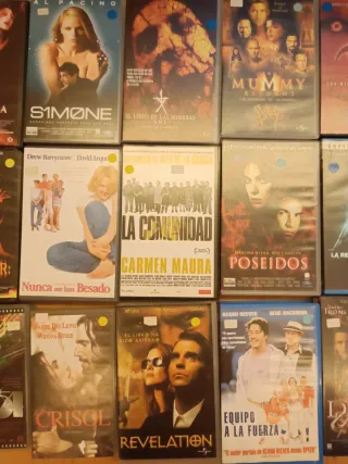 Lote 21 Películas VHS