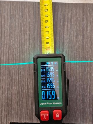 Flexómetro Digital Parkside 25ft