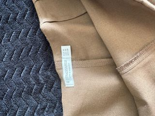 Falda marron , falda cuadros  y falda cuero