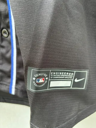 Camiseta Nike Dodgers Talla L Negra y Azul