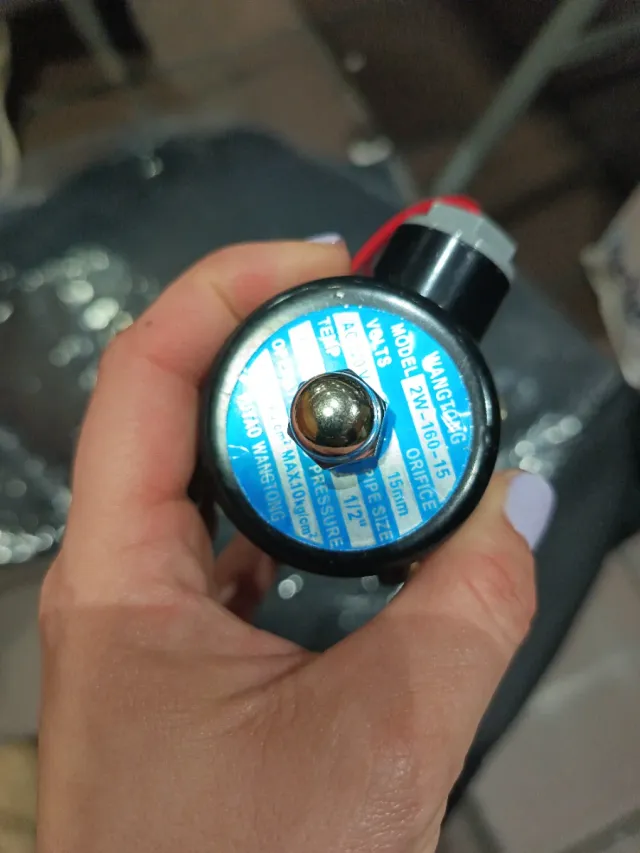 Valvola solenoide elettromagnetica 1/2