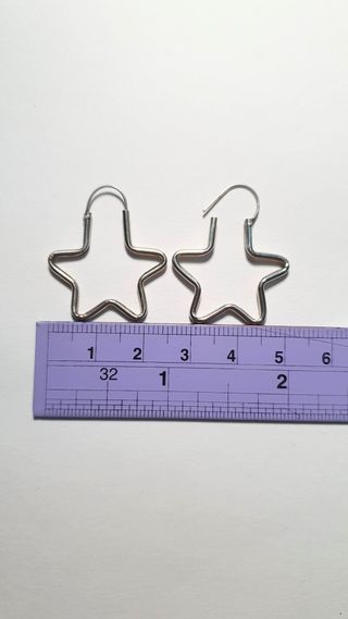 Aros Plata Ley Estrella Originales