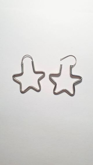 Aros Plata Ley Estrella Originales