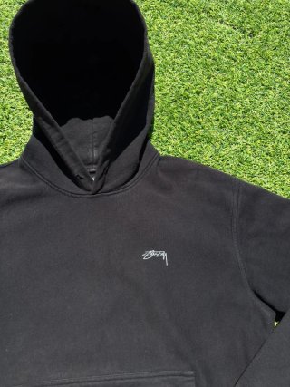 Sudadera Stüssy Stock Logo - Negra