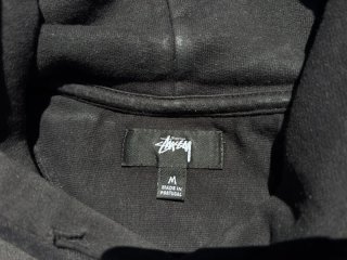 Sudadera Stüssy Stock Logo - Negra