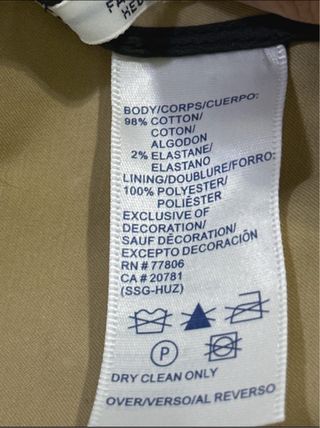 Chaqueta vaquera Tommy Hilfiger Beige