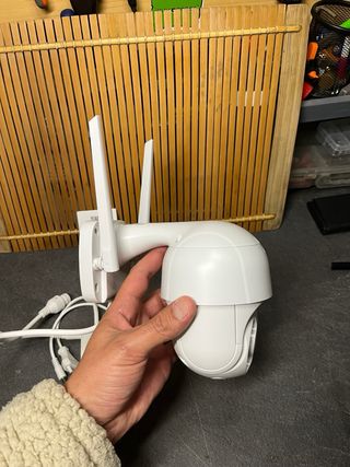 Cámara Vigilancia WiFi 4K PTZ Exterior