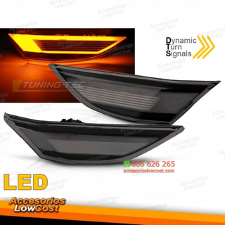 Intermitentes de espejos ahumados para Porsche 91