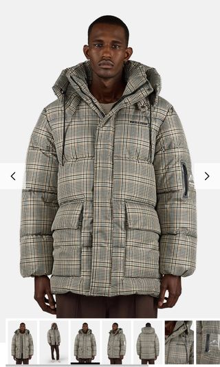 Parka acolchada PEGADOR CONELL a cuadros