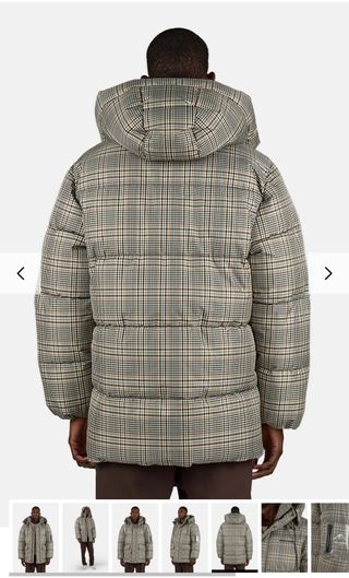 Parka acolchada PEGADOR CONELL a cuadros