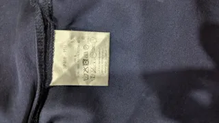 Camisa Caroll azul marino talla 40