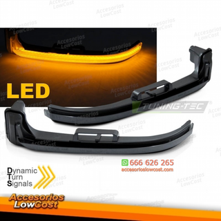 Intermitentes de espejos ahumados para Peugeot 30