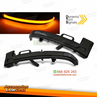 Intermitentes de espejos ahumados para Peugeot 30