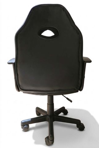 SILLA GAMING DE CUERO SINTÉTICO (Naranja/Negro)
