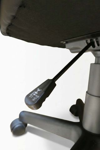 SILLA GAMING DE CUERO SINTÉTICO (Naranja/Negro)