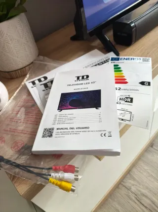 Smart TV TD Systems 43 Negro