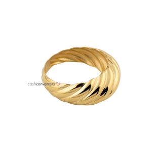 anillo oro 18k con circonita
