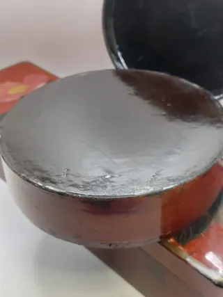 2 Scatole Urushi Maki-e Lacca Giapponese