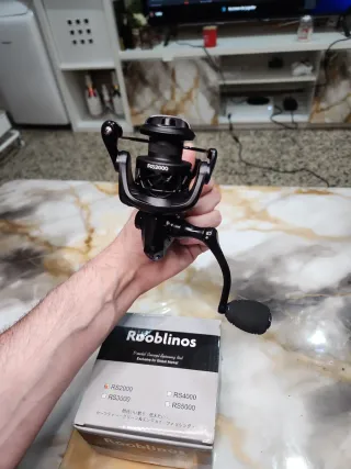 Carrete Pesca Spinning 2000