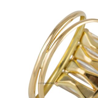 anillo oro 18k con piedra con circonita