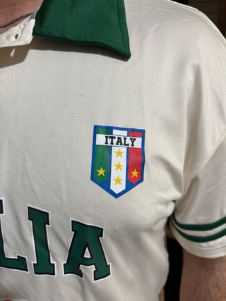 Polo Italia Beige e Verde