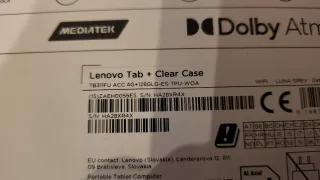 Tablet 128GB Lenovo 10"+ funda soporte a estrenar