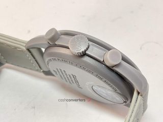 reloj pulsera caballero swatch speedmaster moonswatch mission to mercury