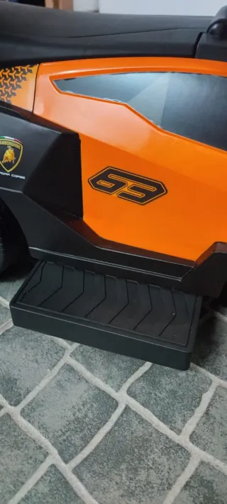 Carrinho Bebé Lamborghini Laranja