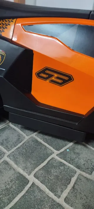 Carrinho Bebé Lamborghini Laranja