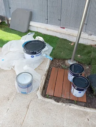 Limpieza piscina fibra y obras