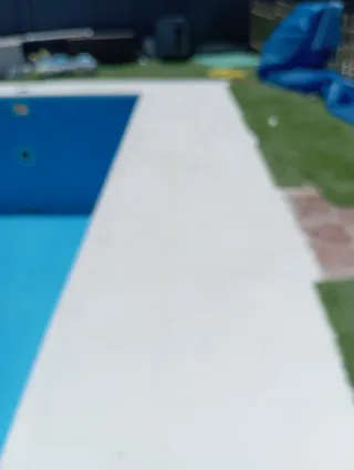 Limpieza piscina fibra y obras