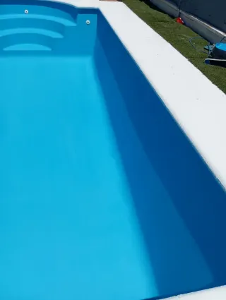 Limpieza piscina fibra y obras