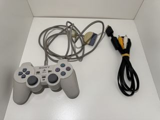 PSone Slim + Mando + Cable AV