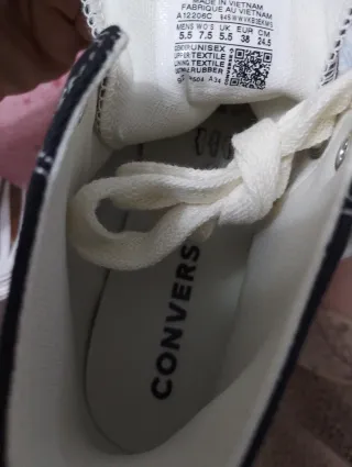 Converse Chuck Taylor ricami mis 38