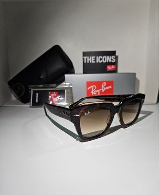 Occhiali Ray Ban State Street Tortoise Brown