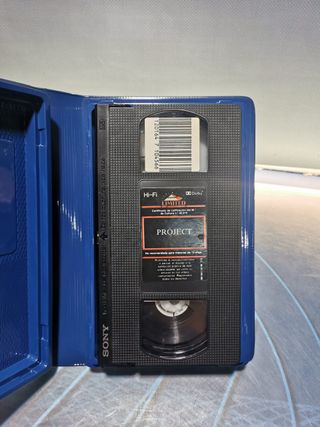 VHS - PROJECT - Burt Lancaster, Ben Gazzara, Lavinia Segurini, Giuliano Montaldo - THRILLER ITALIANO