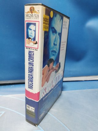 vhs de videoclub, MASCARADA PARA UN CRIMEN -ROB LOWE, MEG TILLY, KIM CATTRALL - VHS