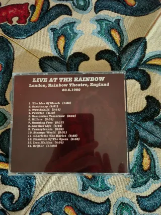 Iron Maiden Revelations Live at the Rainbow CD